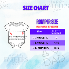 First Father's Day Baby Onesie – Soft, Cute & Gift Ready