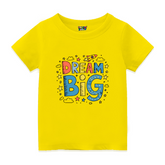 Dream Big Kids Personalised Tshirt
