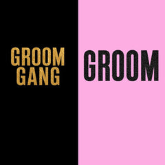 Groom Squad Bachelor Party T-Shirts for Men | Groom To Be Matching Tees