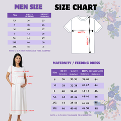 Feeding Dress & Dad T-Shirt Set | Premium Cotton Couple Wear