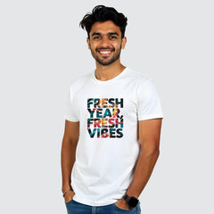Fresh Year Fresh Vibes - New Beginnings Men's Casual Tees