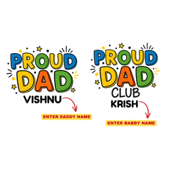 Father's Day Matching T-Shirts for Dad and Kids | Cute Daddy & Me Family Combo Tees | Father Son Daughter Matching Outfit Gift