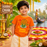 Happy Onam Kids Jersey – Kathakali Kerala Festival Sports Jersey for Boys & Girls