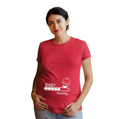 Baby Loading Please Wait Pregnancy Announcement T-Shirt