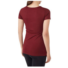 Feeding Maternity T Shirts,Nursing Round Neck Half Sleeve T Shirt