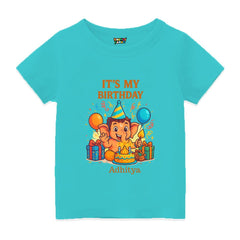 Birthday with Bala Vinayagar Vibes Kids Tshirt