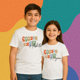Cousin Crew Matching Tees - Unique Rakhi Gift Idea for Sibling & Cousin Squad