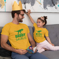 Daddy Saurus - Mini Saurus Dad & Daughter