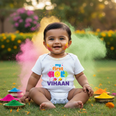 Holi Baby Jumpsuit – Organic Cotton Printed Romper