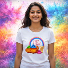 Holi Premium T-Shirt for Men Women Kids – Vibrant Edition