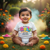 Holi Outfit for Baby – Custom Name Romper India