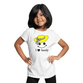 I Love Family Girls T-shirt