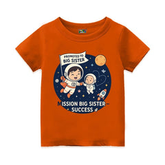 Astronaut "Mission Big Sister—Success" Toddler T-Shirt