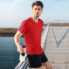 Dry Fit athletic T shirt for Men - Red