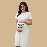 Classic Maternity Dress for Pregnancy Days - Baby Loading