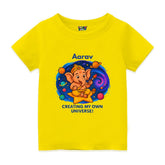 Cosmic BlaGanesha T-Shirt - For Kids Who Think Beyond the Stars