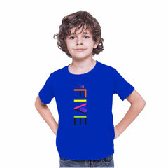 Five Sticky Designed 5th Birthday Theme Kids T-shirt