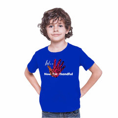 Hand Paint 5th Birthday Theme Kids T-shirt