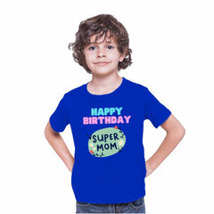Happy Birthday Super Mom T-shirt/Romper