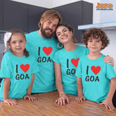 Customised Vacation Place Matching Group Tshirts