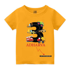Customized Third Birthday Kid's T-Shirt