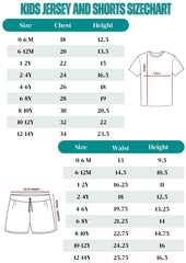 Custom Kids Sports Jersey and Shorts Set-Design Your Unique Combo