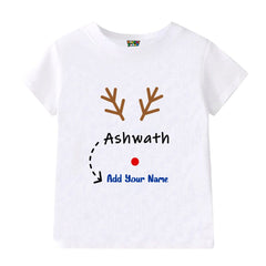 Customised Reindeer Theme Tshirt
