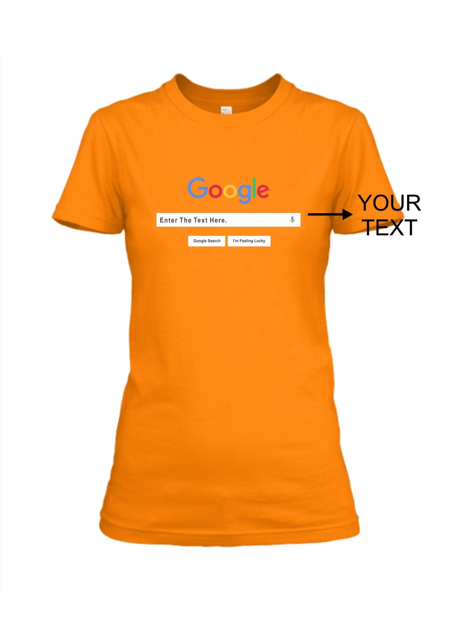 Google Custom Text