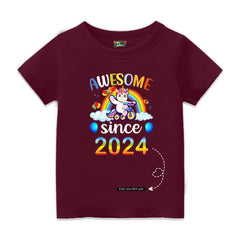 Awesome Since Kids Customised TSHIRTS