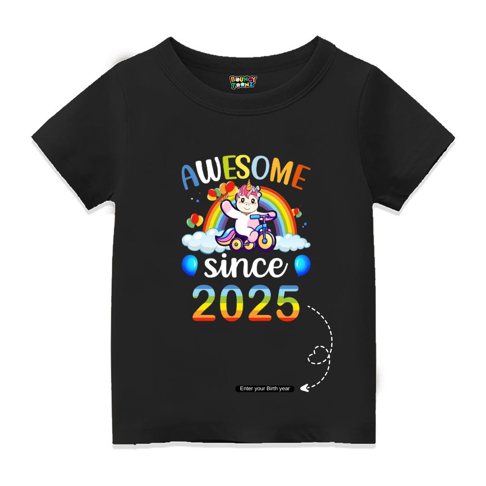 Awesome Since Kids Customised TSHIRTS
