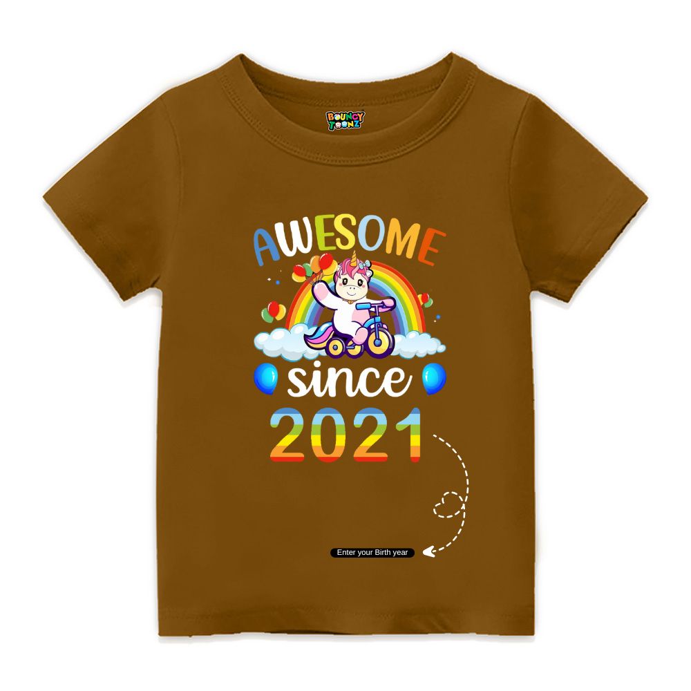 Awesome Since Kids Customised TSHIRTS