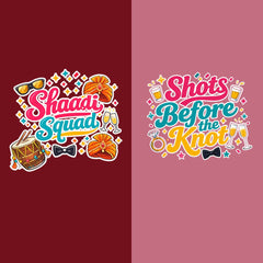 Groom Squad Party Wear T-Shirts | Bachelor Trip Matching Outfit