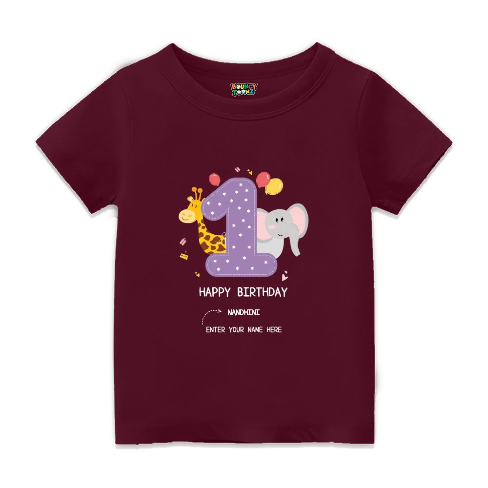 1st Birthday Tshirts for kids
