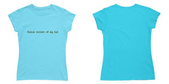 Custom T Shirt Girl Round Neck