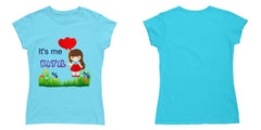 Custom T Shirt Girl Round Neck