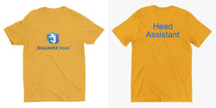 Custom T Shirts Printing Men Round Neck
