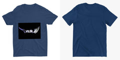 Custom T Shirts Printing Men Round Neck