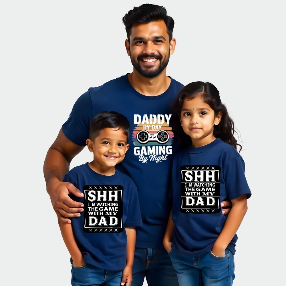Dad & The Gamer Edition - Matching Dad and Kids Tshirts