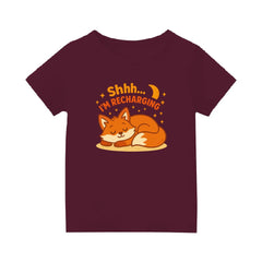 I'm Recharging Kids Printed TShirt