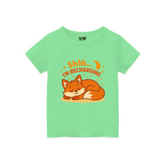 I'm Recharging Kids Printed TShirt