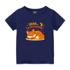 I'm Recharging Kids Printed TShirt