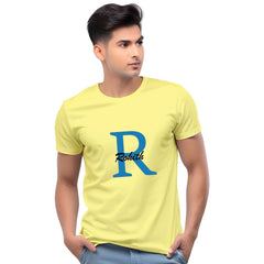 Customised Initial Men Casual Tshirt
