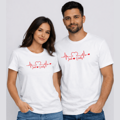 Couple T Shirts Valentine Mood Wear – Matching Love Tees