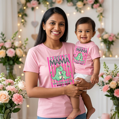 First Mother's Day Matching T-Shirts & Rompers – Mom & Newborn Baby