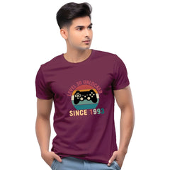 Customised Level Unlocked Men Casual Tshirt