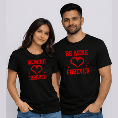 Couple T Shirts Romantic Typography – Valentine Day Collection