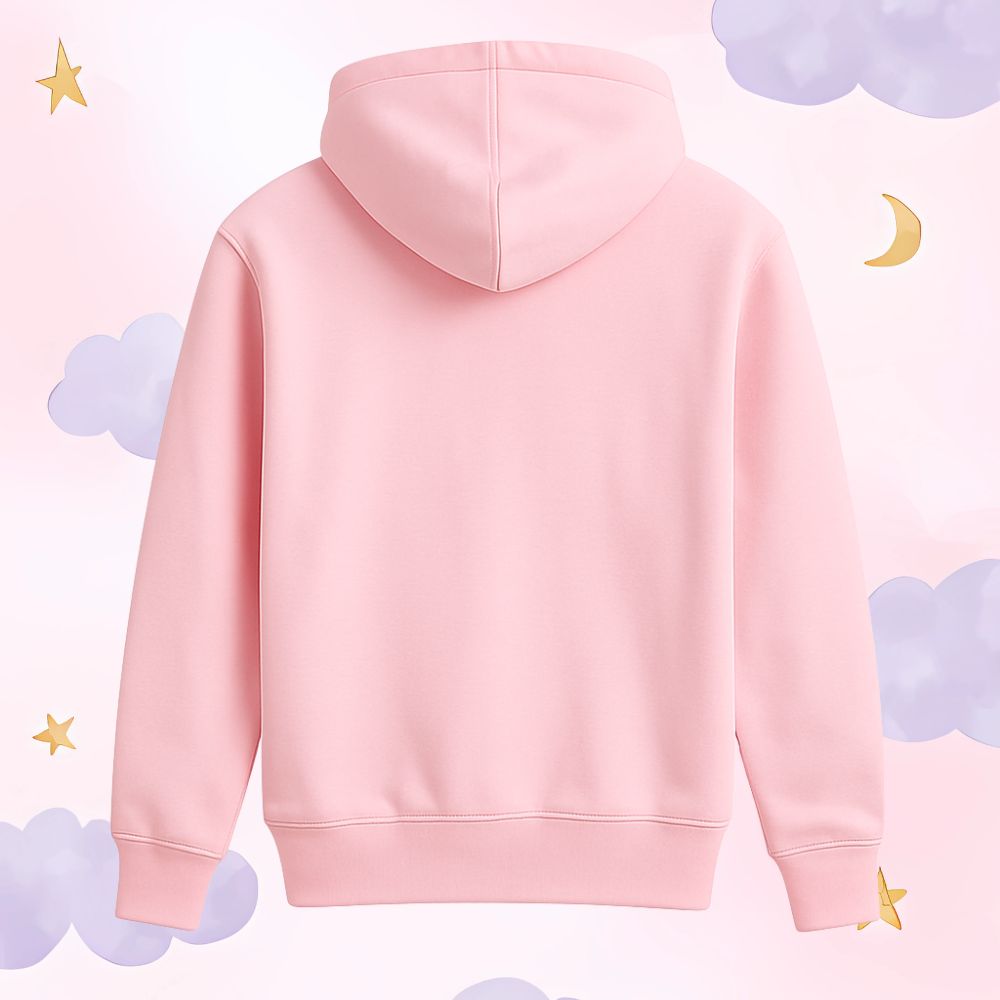 Cute Pink Panda Face Hoodie | Cozy Kawaii Winter fun Costume for Kids