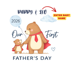 Father Son Daughter Matching T-Shirts | Dad & Baby Twinning Combo Tees for Father's Day 2026