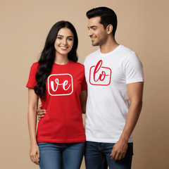 Couple T Shirts Love Pair Design – Valentine Day Special