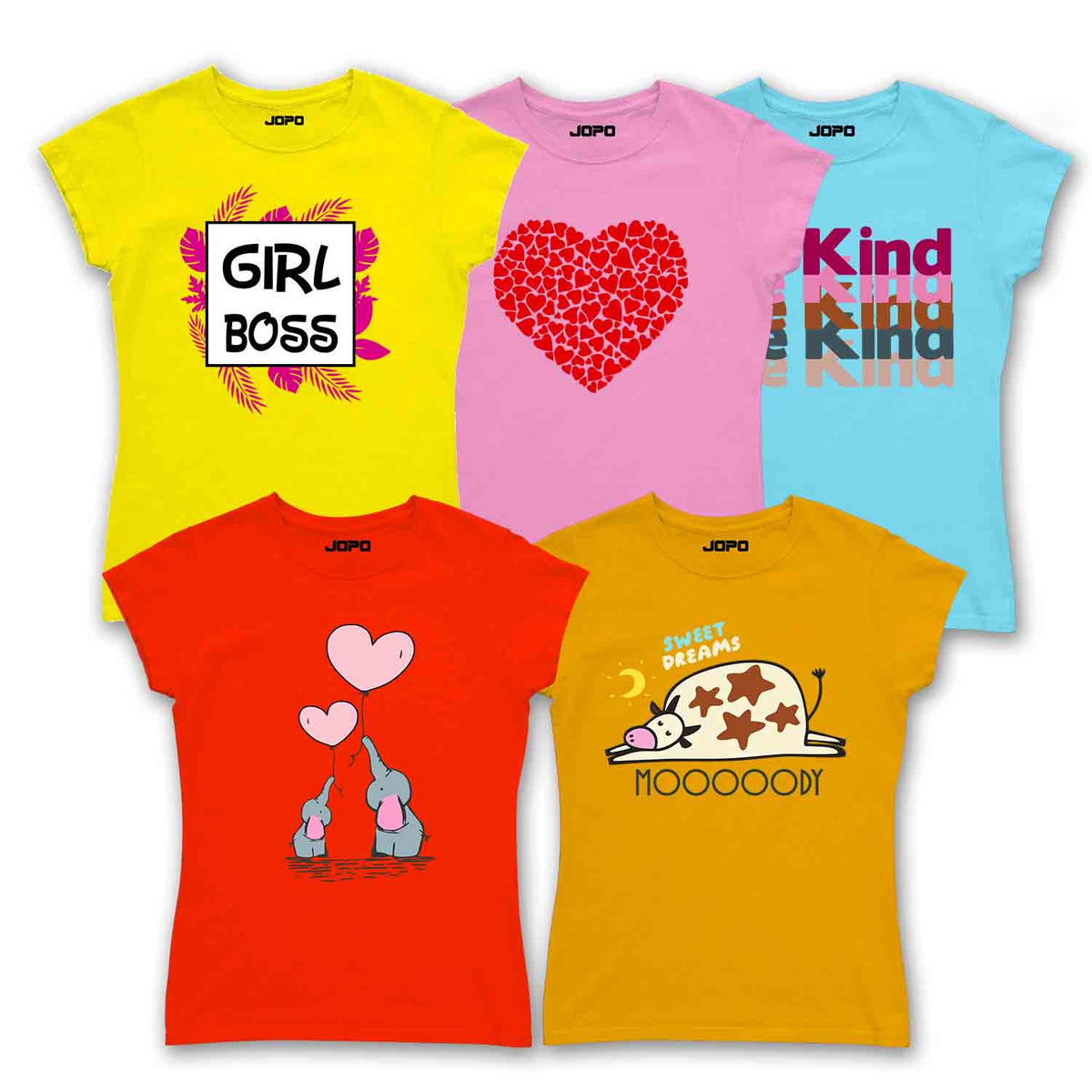 Girls 5pc Combo Pack E